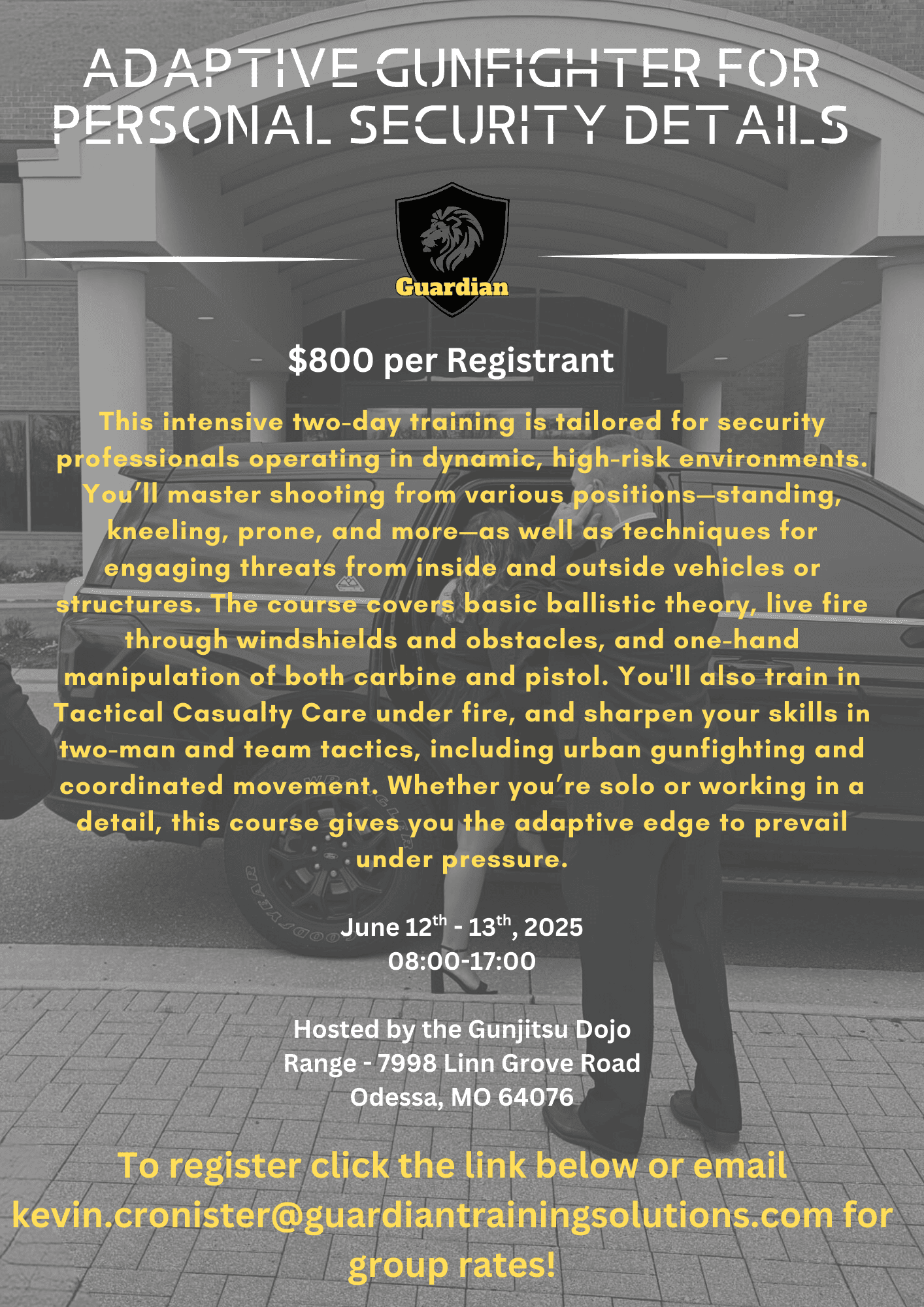 Security Professionals Guardian Training Solutions